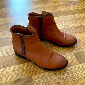 Frye genuine leather booties